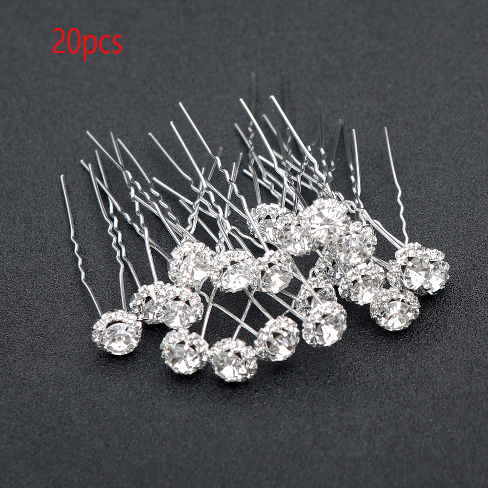 Jewelry Making Adults - 20pcs Bridal Pear U-shaped Hair Comb