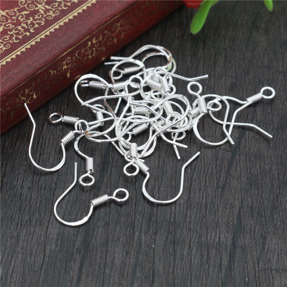 Jewelry Making Factory - 50pcs 16mm 925 Sterling Silver Plated