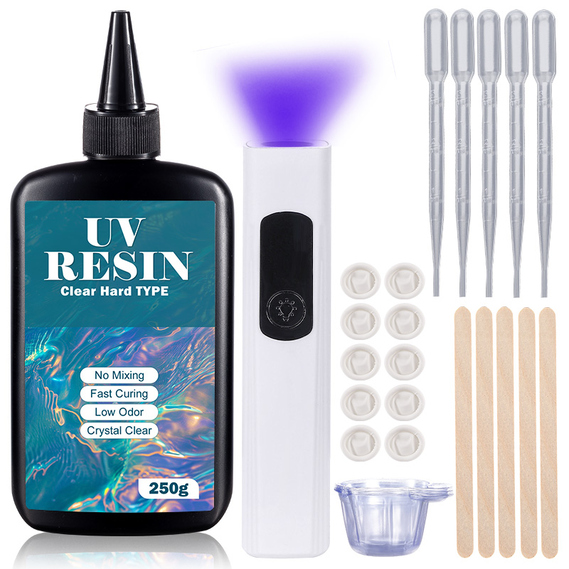 Jewelry Making Light - UV Resin Kit with Light Upgraded