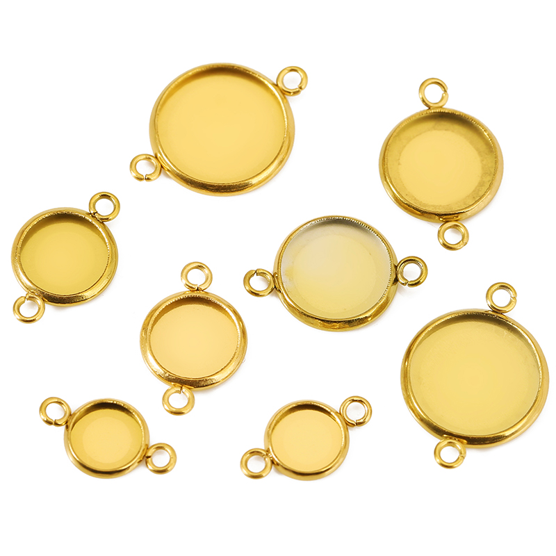 Jewelry Making Soldering Kit - 20pcs Never Fade Stainless Steel Pendants