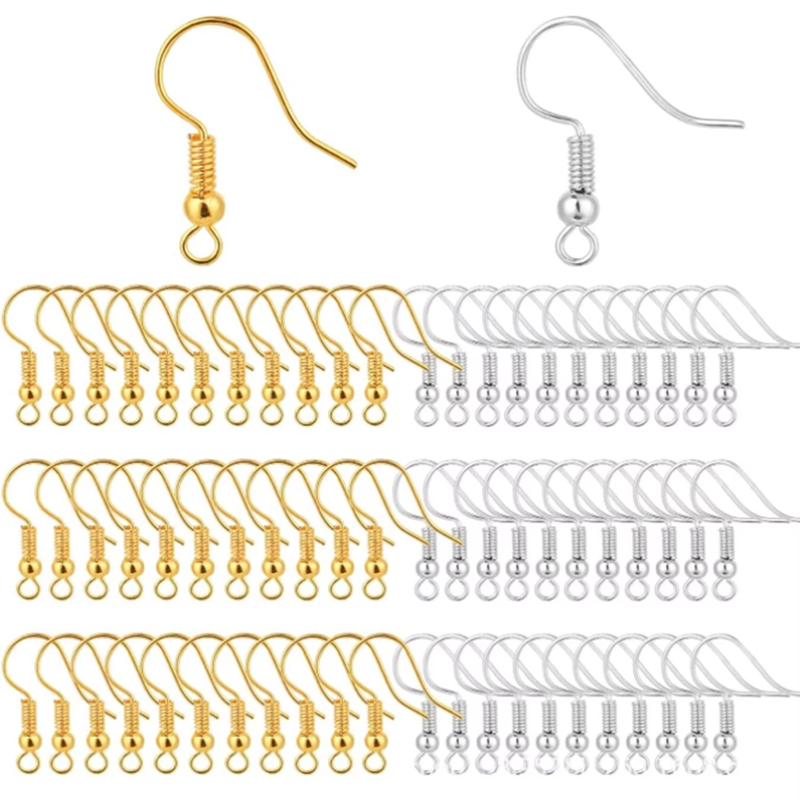 Jewelry Making Factory - 100/500pcs DIY Earring Findings Earrings Clasps