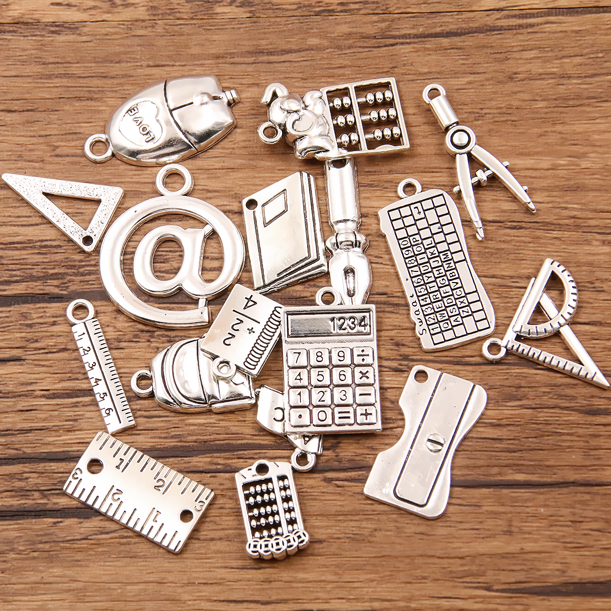 20PCS 17Styles Mixed Alloy Boo - Jewelry Making Guide Book ulasan dan harga