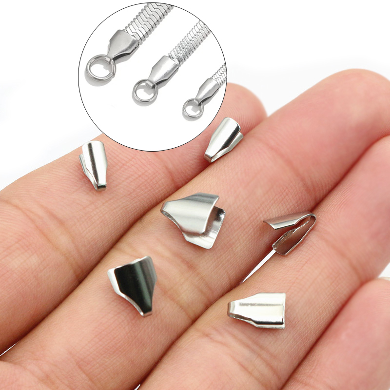 100pcs Stainless Steel 2-7mm F - Jewelry Making Basics ulasan dan harga