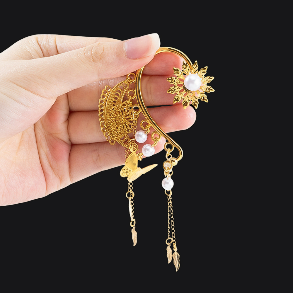 10pcs 2 Hole Earrings Clip Set - Jewelry Making Soldering Kit ulasan dan harga