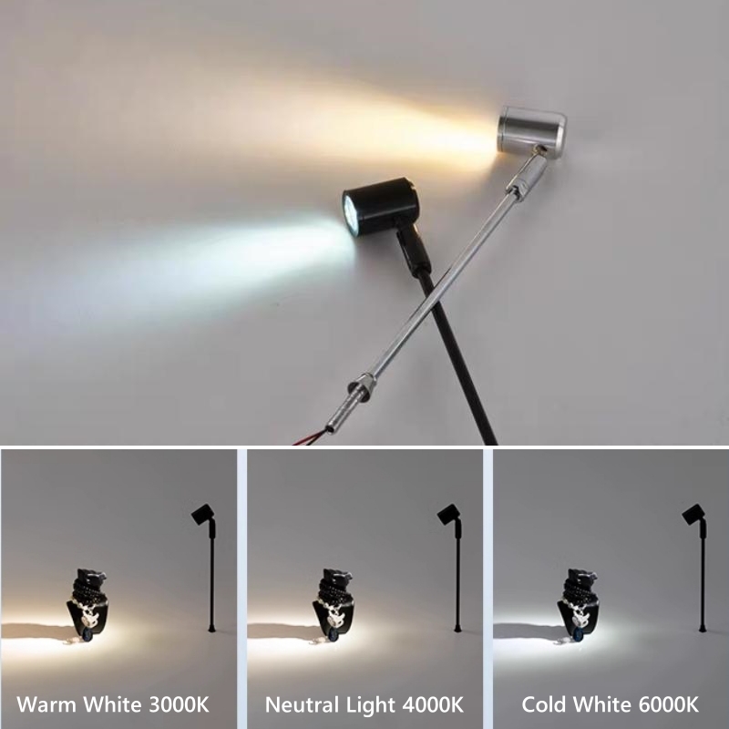 AC110-240V LED Mini Spotlight  - Jewelry Making Light ulasan dan harga