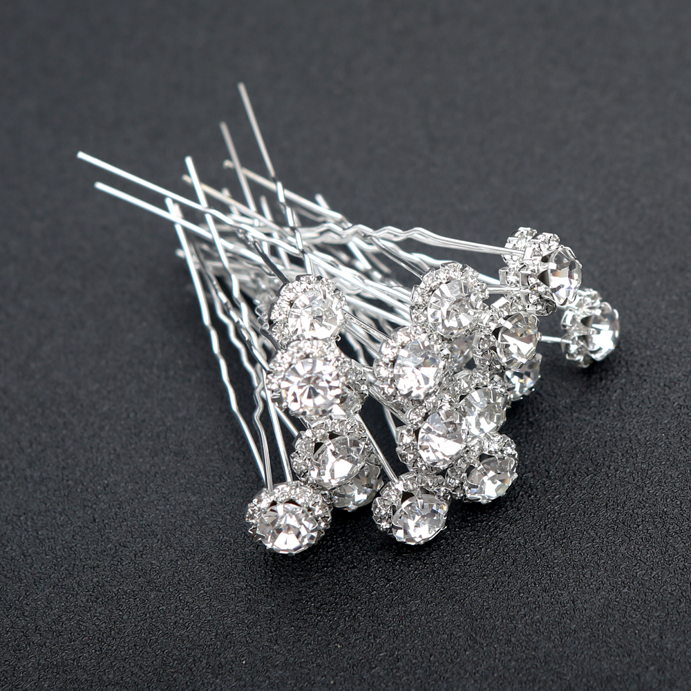 20pcs Bridal Pear U-shaped Hai - Jewelry Making Adults ulasan dan harga