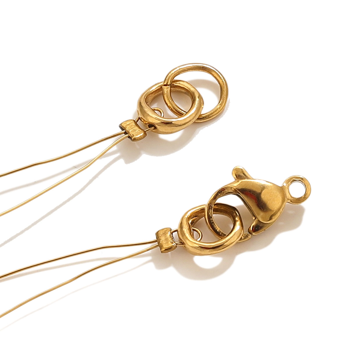 20pcs Stainless Steel Clasps E - Jewelry Making Basics ulasan dan harga