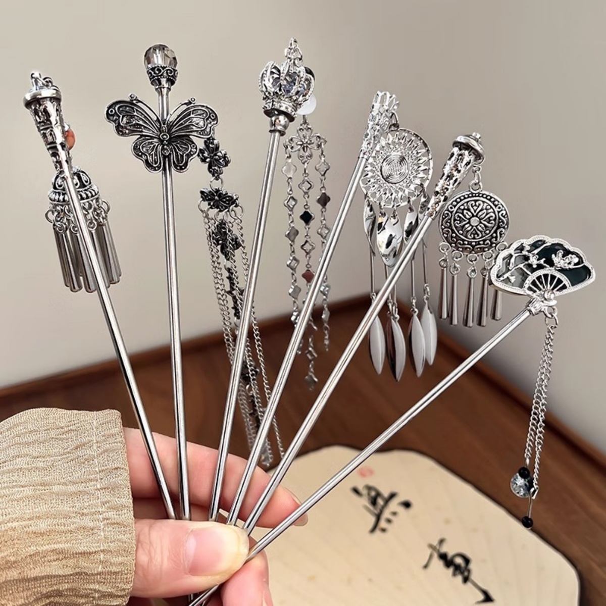 Elegant Women's Hairpin Antiqu - Jewelry Making Adults ulasan dan harga