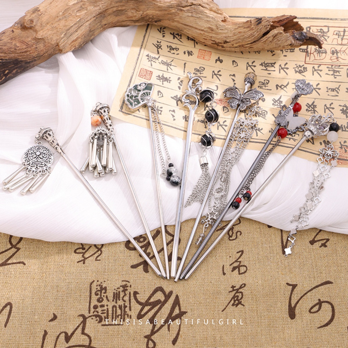 Elegant Women's Hairpin Antiqu - Jewelry Making Adults ulasan dan harga