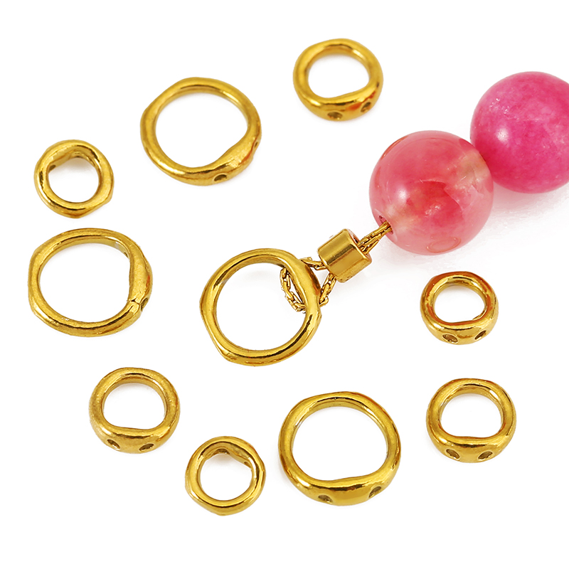 30pcs 5/6/8mm Stainless Steel  - Jewelry Making Basics ulasan dan harga