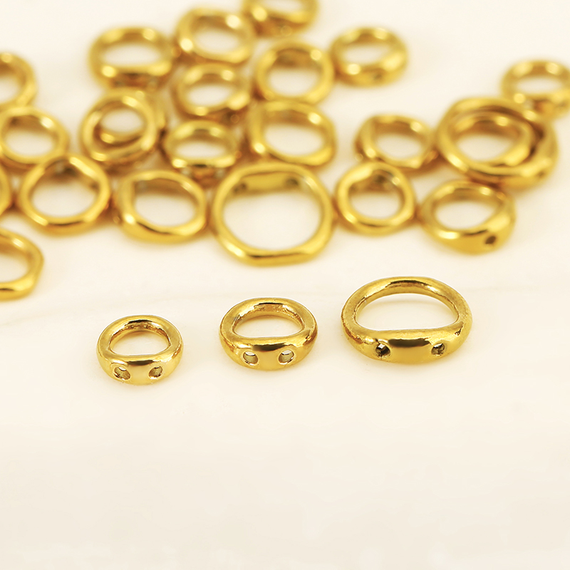 30pcs 5/6/8mm Stainless Steel  - Jewelry Making Basics ulasan dan harga