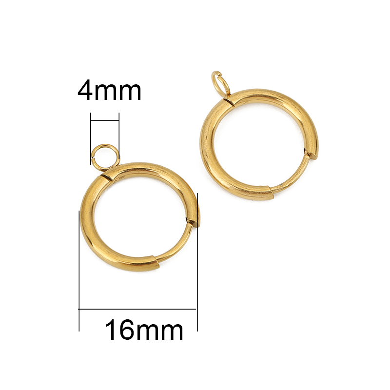 10pcs PVD Never Fade Earrings  - Jewelry Making Factory ulasan dan harga