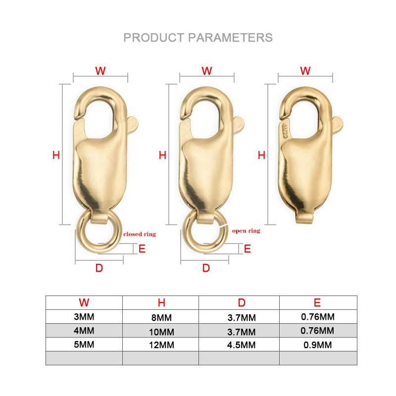 Lobster Clasp 14K Gold Filled  - Jewelry Making Basics ulasan dan harga