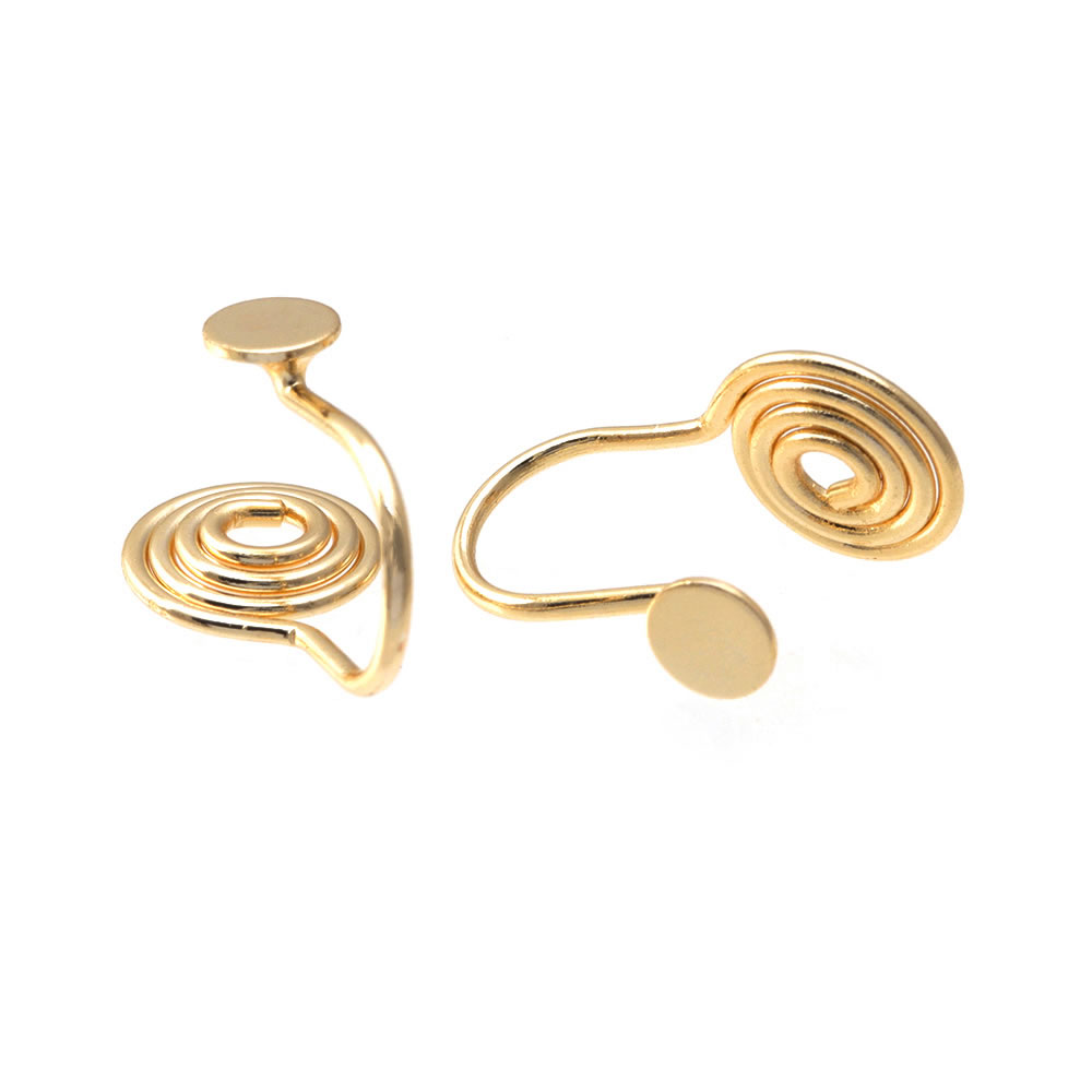 10PCS 4MM~14MM 18K Gold Color  - Jewelry Making Soldering Kit ulasan dan harga