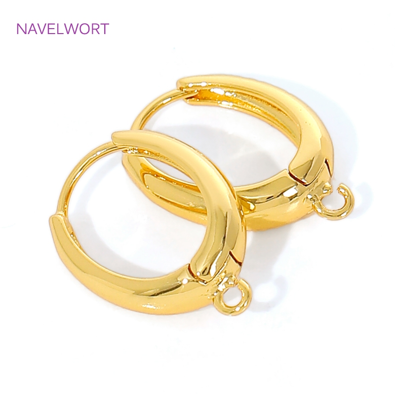 18K Gold Plated Brass Earwires - Jewelry Making Soldering Kit ulasan dan harga