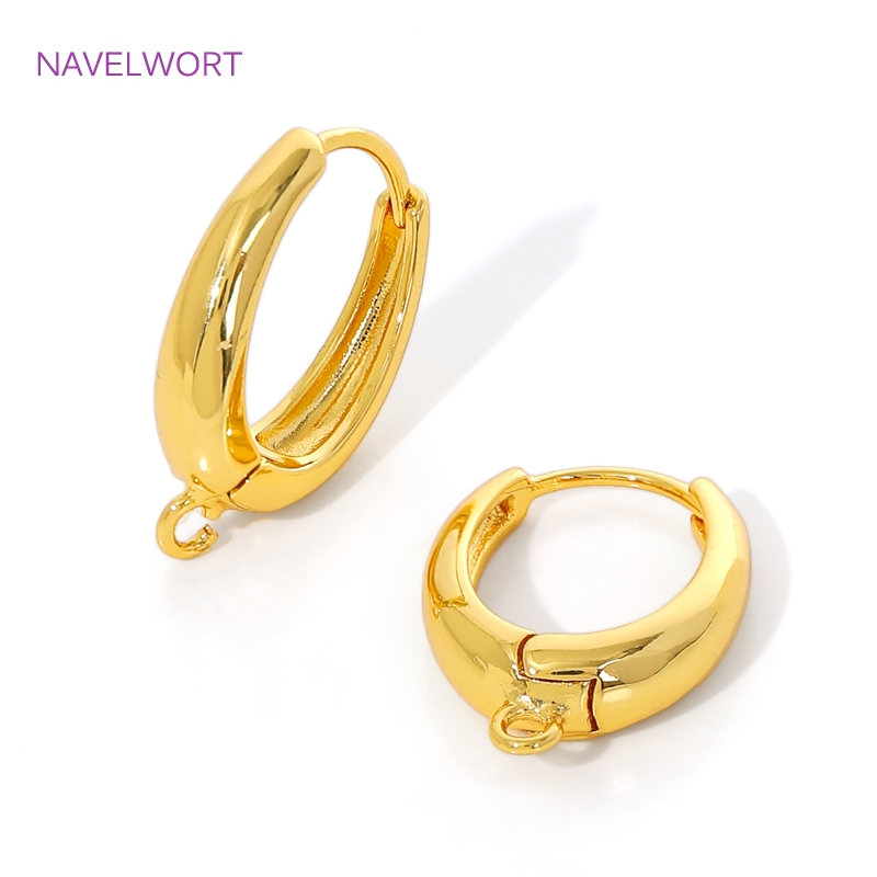 18K Gold Plated Brass Earwires - Jewelry Making Soldering Kit ulasan dan harga