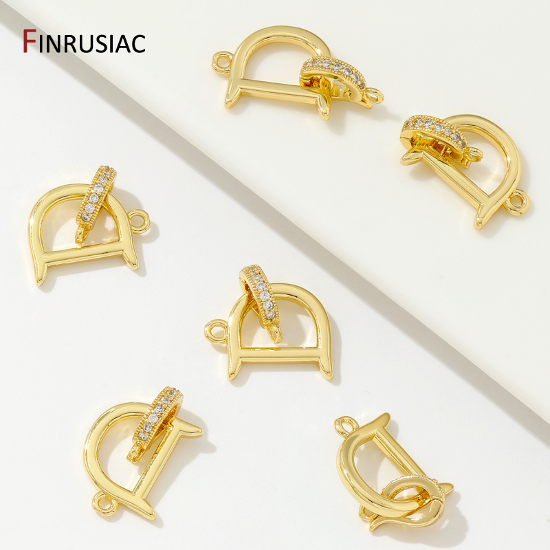 18K Gold Plated Brass Fastener - Jewelry Making Basics ulasan dan harga