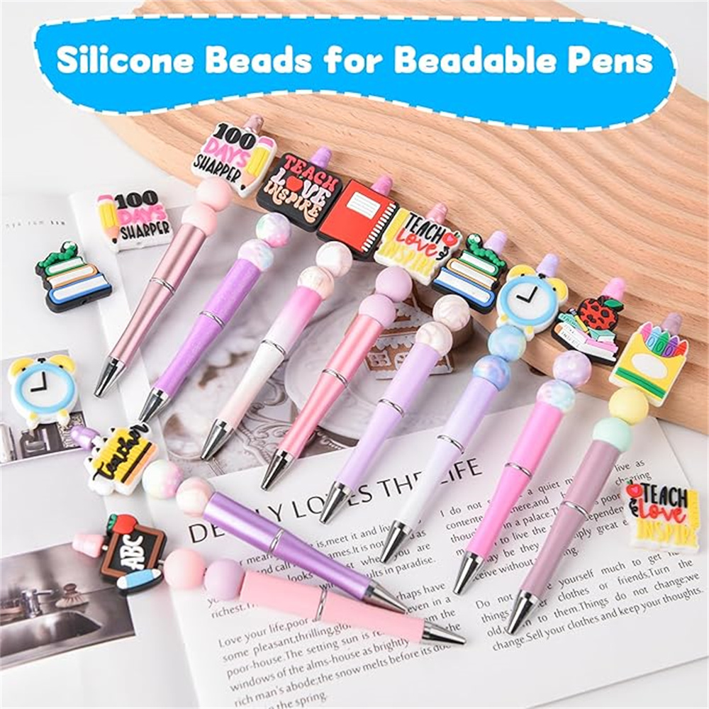 2/6/10Pcs New Silicone Beads S - Jewelry Making Guide Book ulasan dan harga