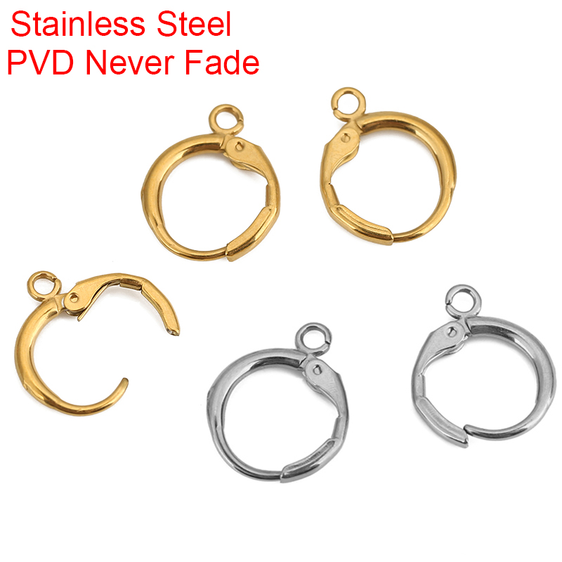 10pcs PVD Never Fade Stainless - Jewelry Making Factory ulasan dan harga