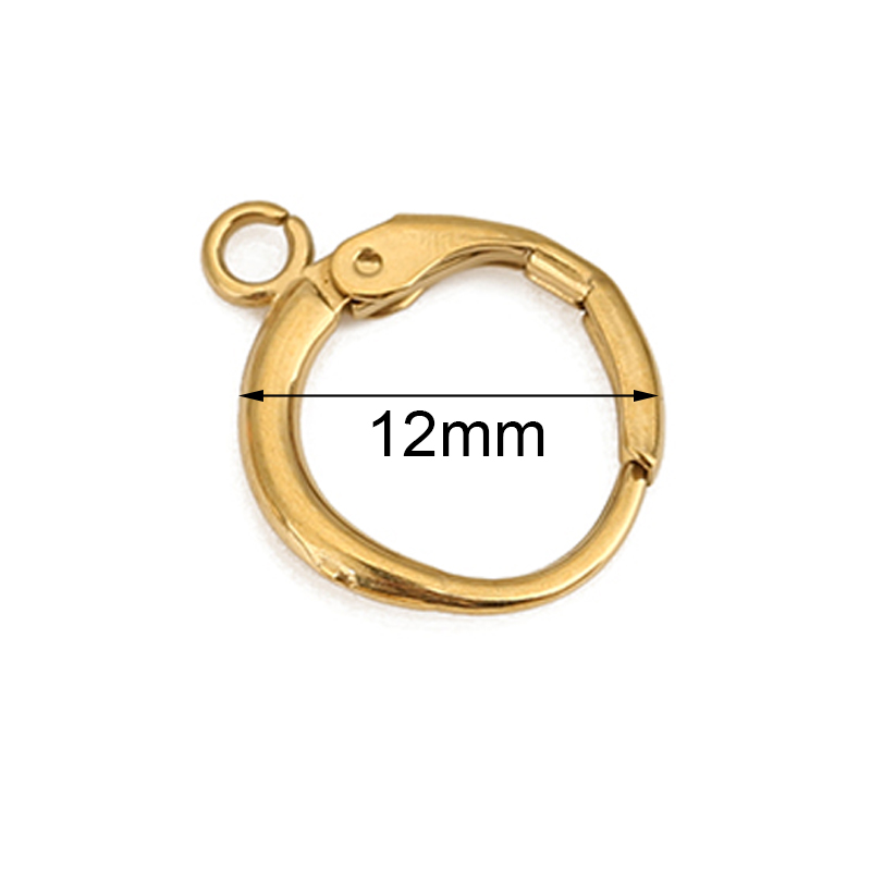 10pcs PVD Never Fade Stainless - Jewelry Making Factory ulasan dan harga