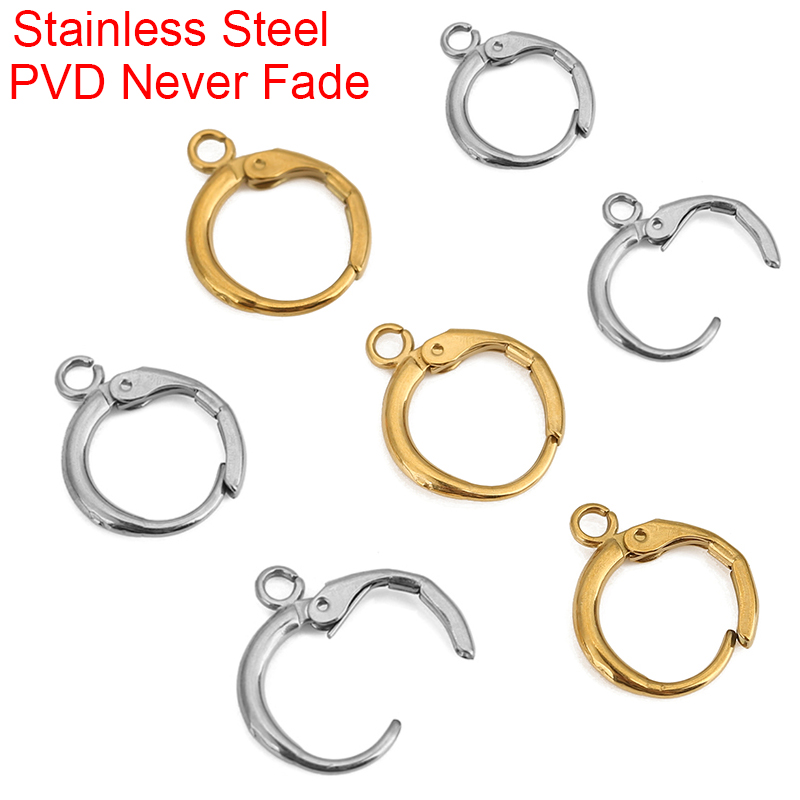 10pcs PVD Never Fade Stainless - Jewelry Making Factory ulasan dan harga