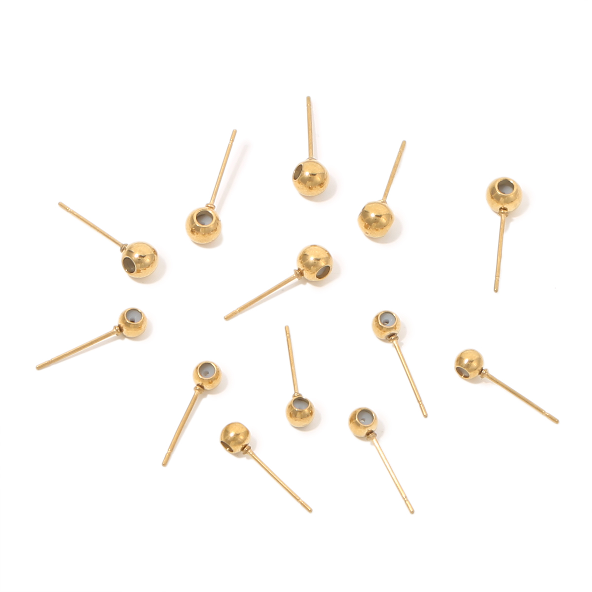 10pcs Stainless Steel Earring  - Jewelry Making Soldering Kit ulasan dan harga