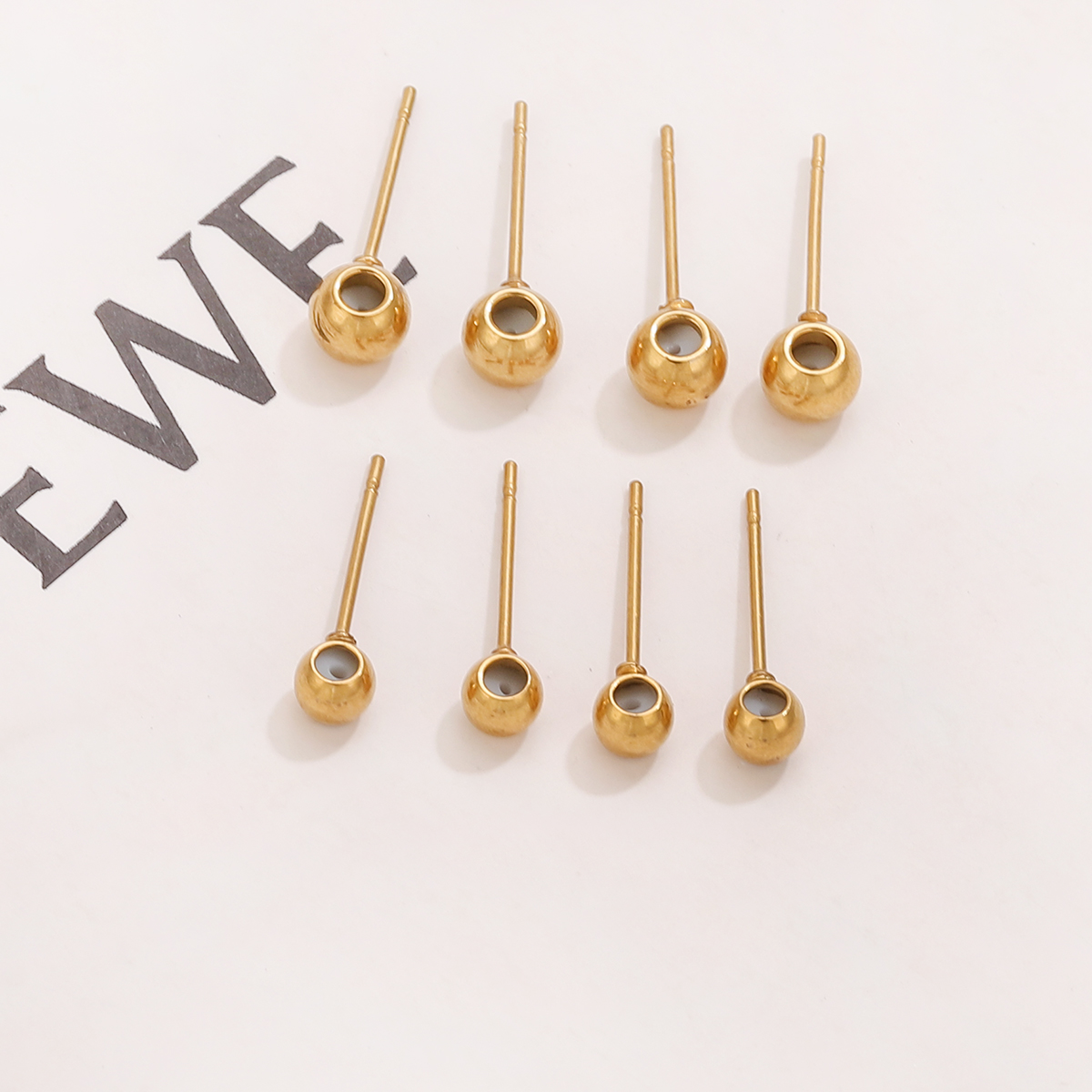 10pcs Stainless Steel Earring  - Jewelry Making Soldering Kit ulasan dan harga