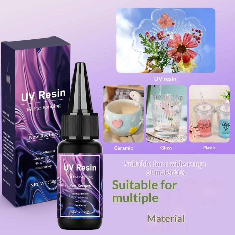 20g/30g/50g UV Epoxy Resin Glu - Jewelry Making Light ulasan dan harga