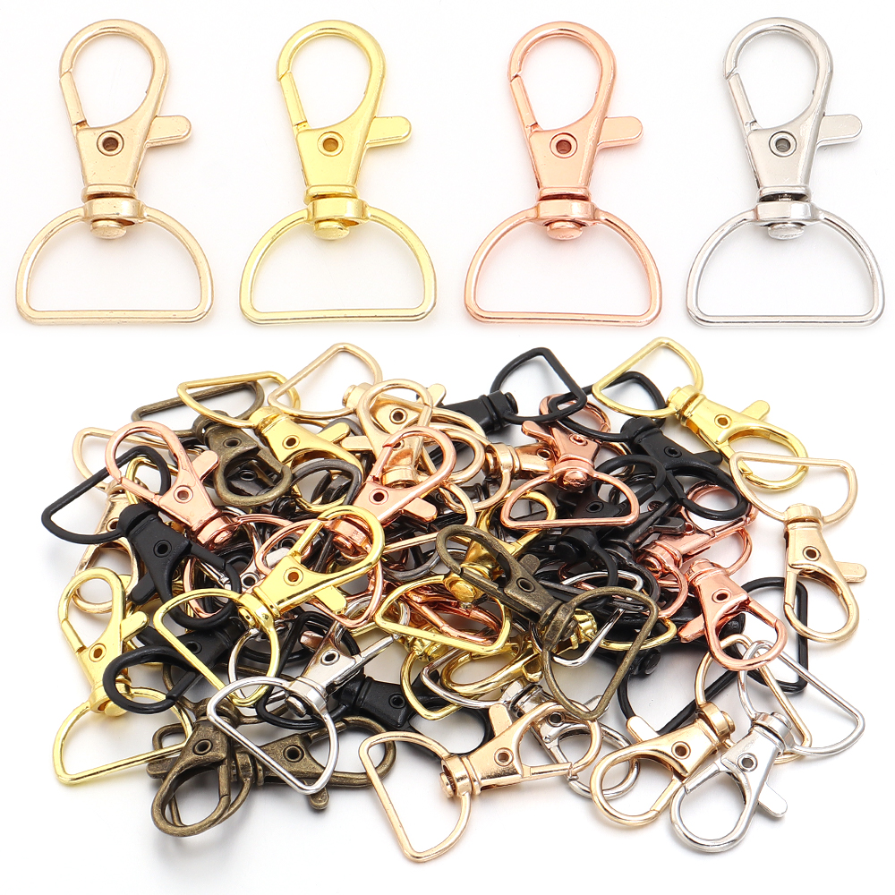 10pcs/lot Metal Swivel Clasps  - Jewelry Making Basics ulasan dan harga