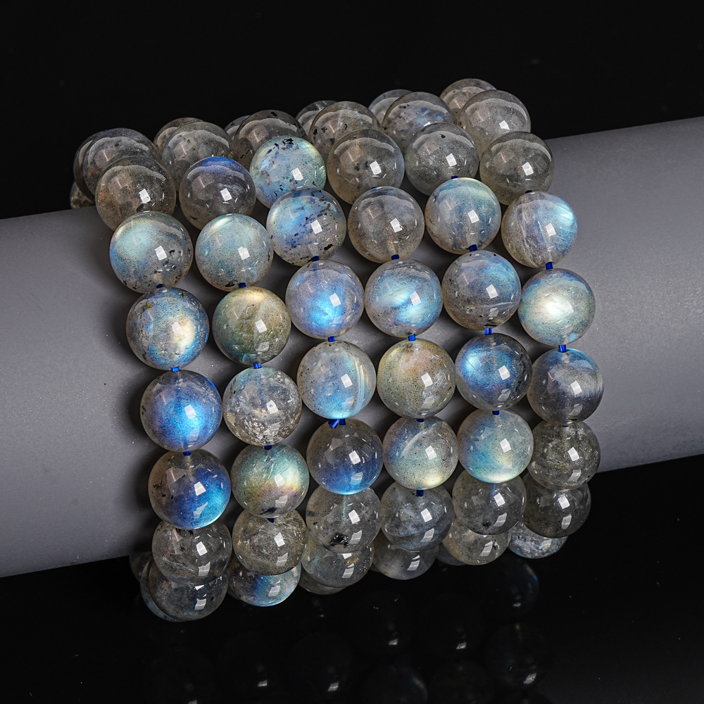 12mm Natural Labradorite Beads - Jewelry Making Light ulasan dan harga