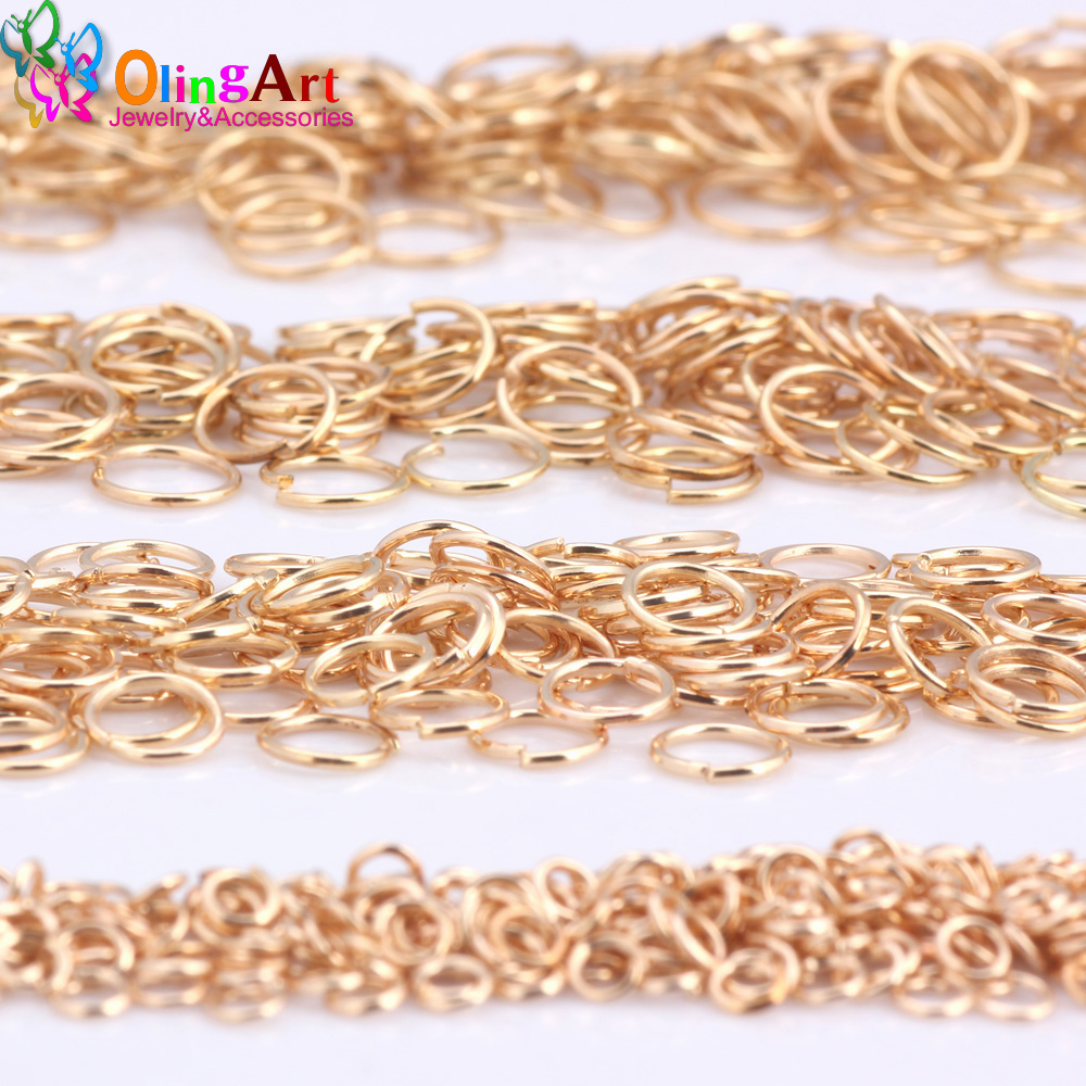 OlingArt KC Gold plating Jump  - Jump Ring Assorted ulasan dan harga