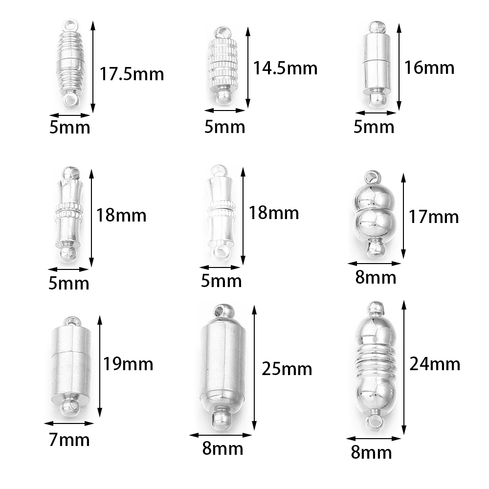 5pcs/lot Strong Magnetic Clasp - Jewelry Making Hardware ulasan dan harga