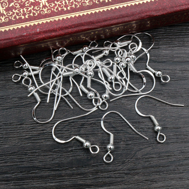 50pcs 16mm 925 Sterling Silver - Jewelry Making Factory ulasan dan harga