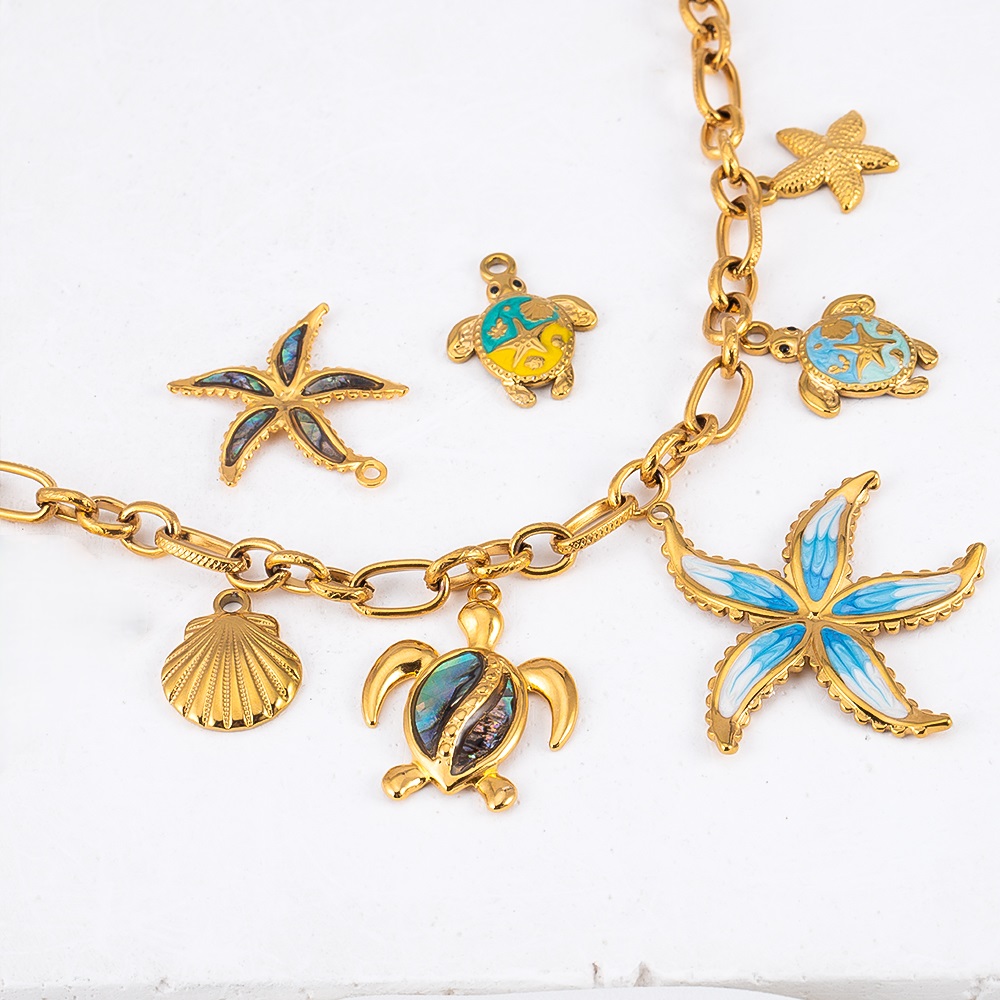 2pcs Stainless Steel Light Blu - Jewelry Making Light ulasan dan harga