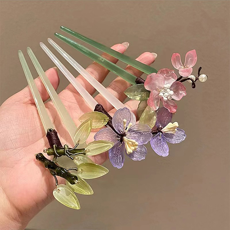 Fashion U-shaped Hairpin Acryl - Jewelry Making Adults ulasan dan harga