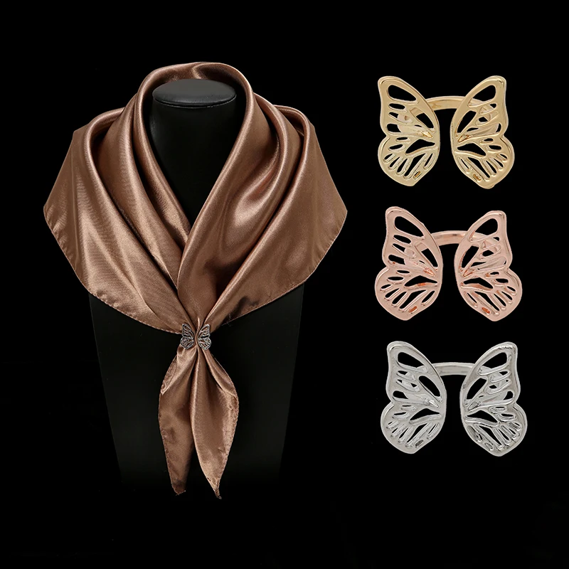 Fashion Metal Scarf Buckle But - Jewelry Making Adults ulasan dan harga