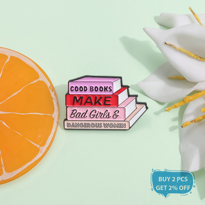 Good Book Make Bad Girl Enamel - Jewelry Making Guide Book ulasan dan harga
