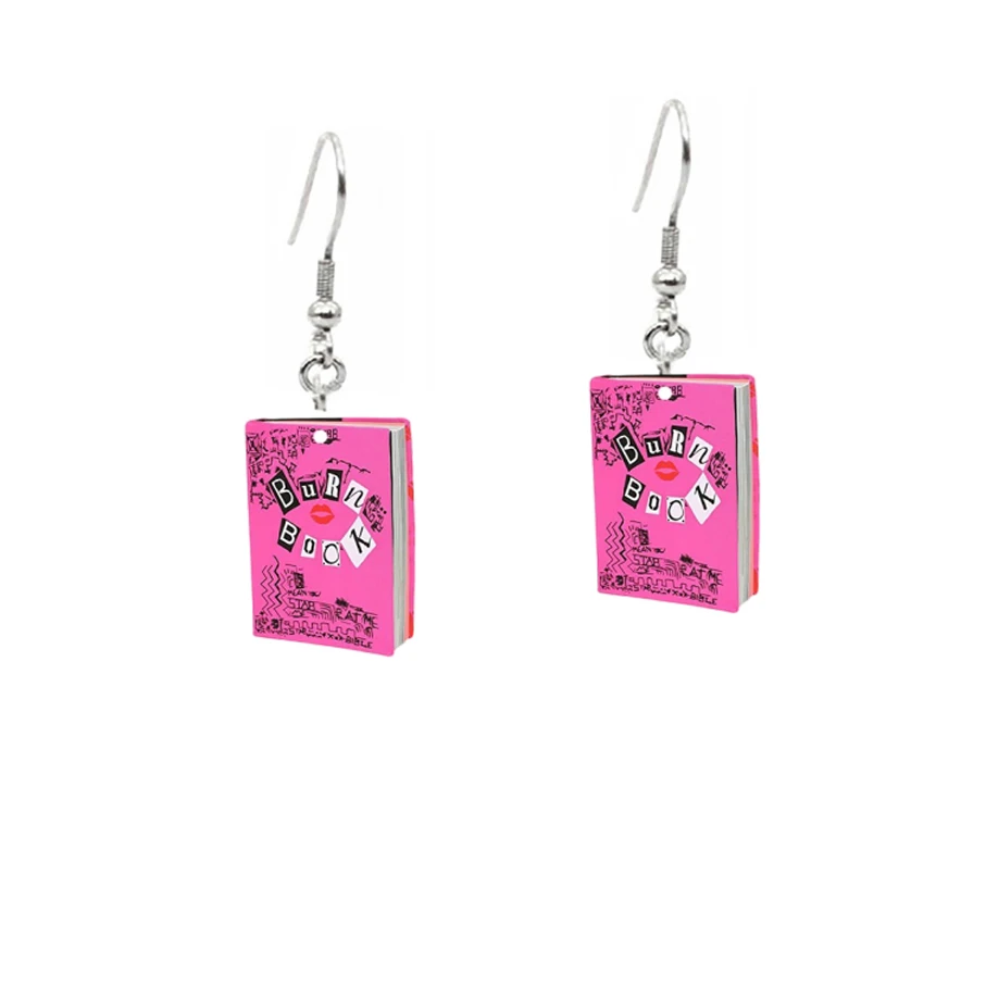 Pink Burn Book Acrylic Pendant - Jewelry Making Guide Book ulasan dan harga