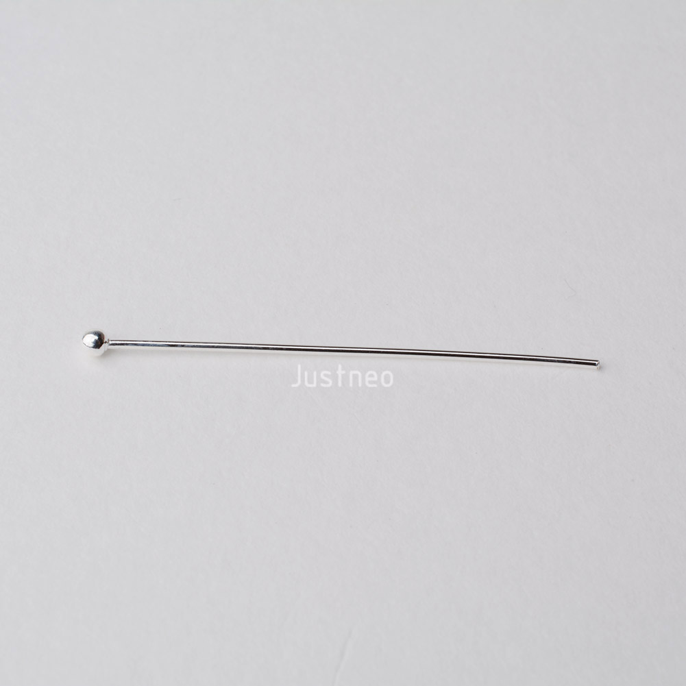 925 Sterling Silver Ball Head  - Jewelry Making Basics ulasan dan harga