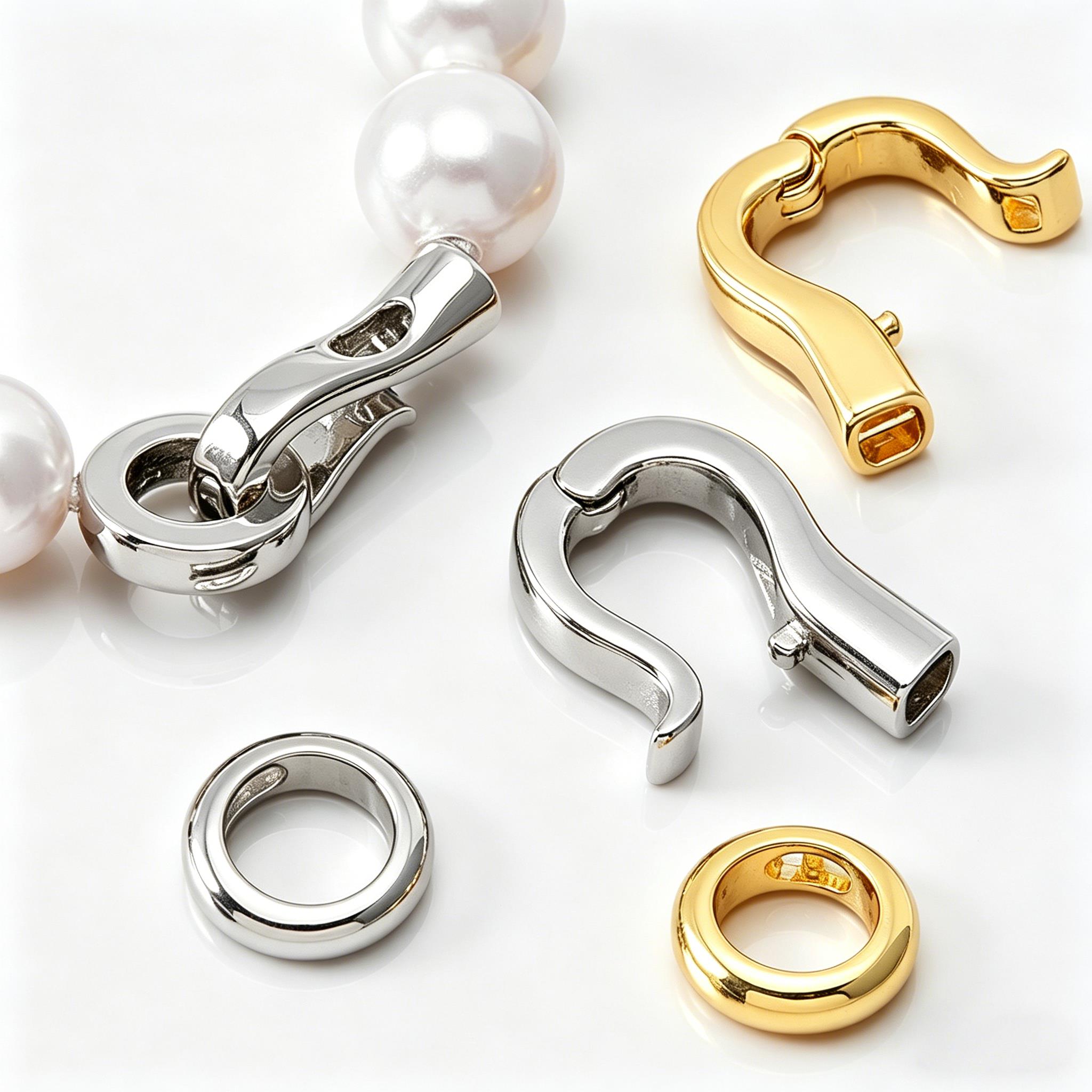 2pcs 4pcs 18K Gold Plated Bras - Jewelry Making Basics ulasan dan harga
