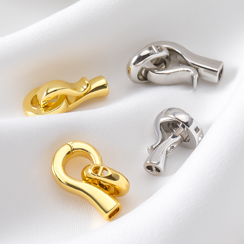 2pcs 4pcs 18K Gold Plated Bras - Jewelry Making Basics ulasan dan harga