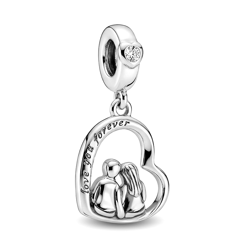 925 Sterling Silver Warm Famil - Jewelry Making For Couples ulasan dan harga