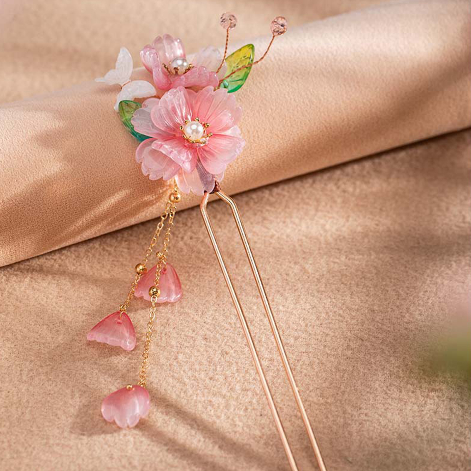 U Shaped Hair Sticks Forks Whi - Jewelry Making Adults ulasan dan harga