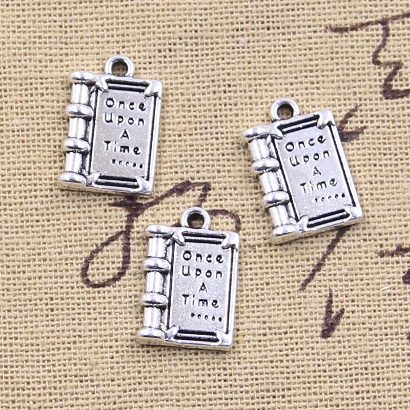 12pcs Charms Fairy Tales Book  - Jewelry Making Guide Book ulasan dan harga