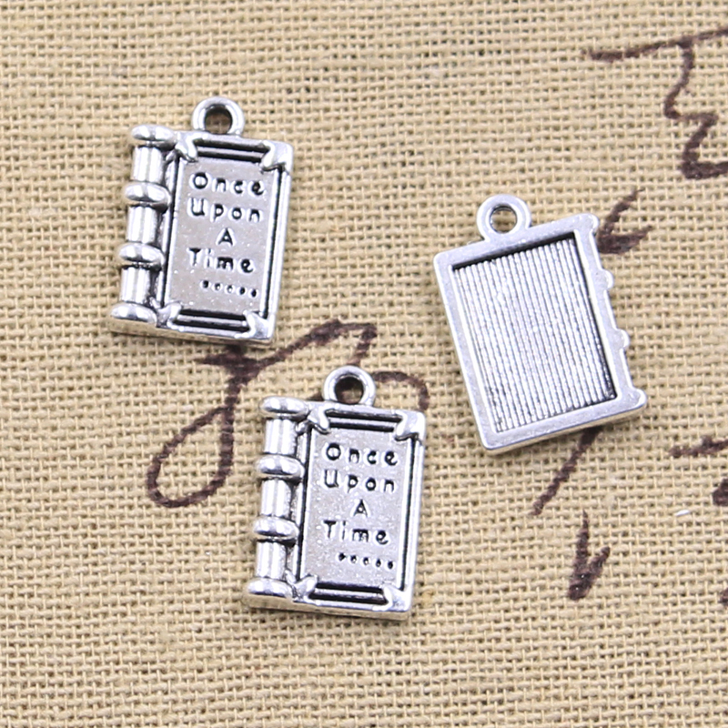 12pcs Charms Fairy Tales Book  - Jewelry Making Guide Book ulasan dan harga