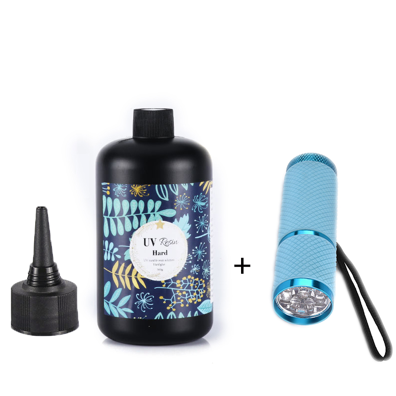 10-500g UV Epoxy Resin Glue UV - Jewelry Making Light ulasan dan harga