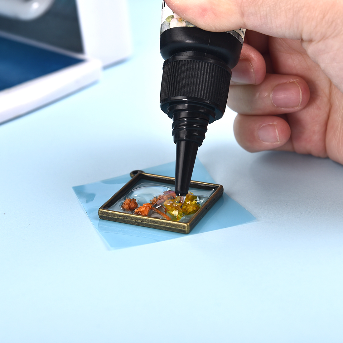 10-500g UV Epoxy Resin Glue UV - Jewelry Making Light ulasan dan harga