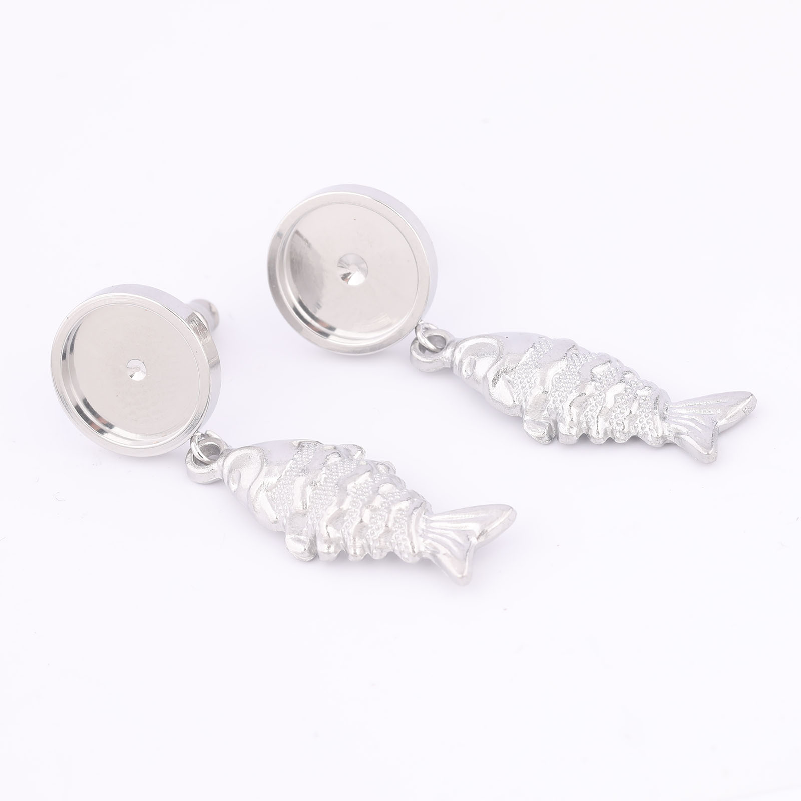 6pcs Stainless Steel Fish Char - Jewelry Making Soldering Kit ulasan dan harga