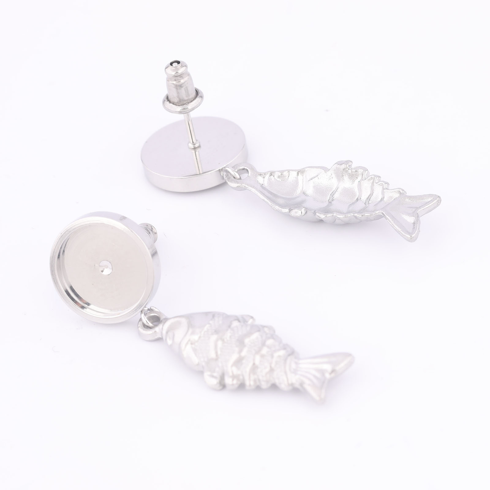 6pcs Stainless Steel Fish Char - Jewelry Making Soldering Kit ulasan dan harga