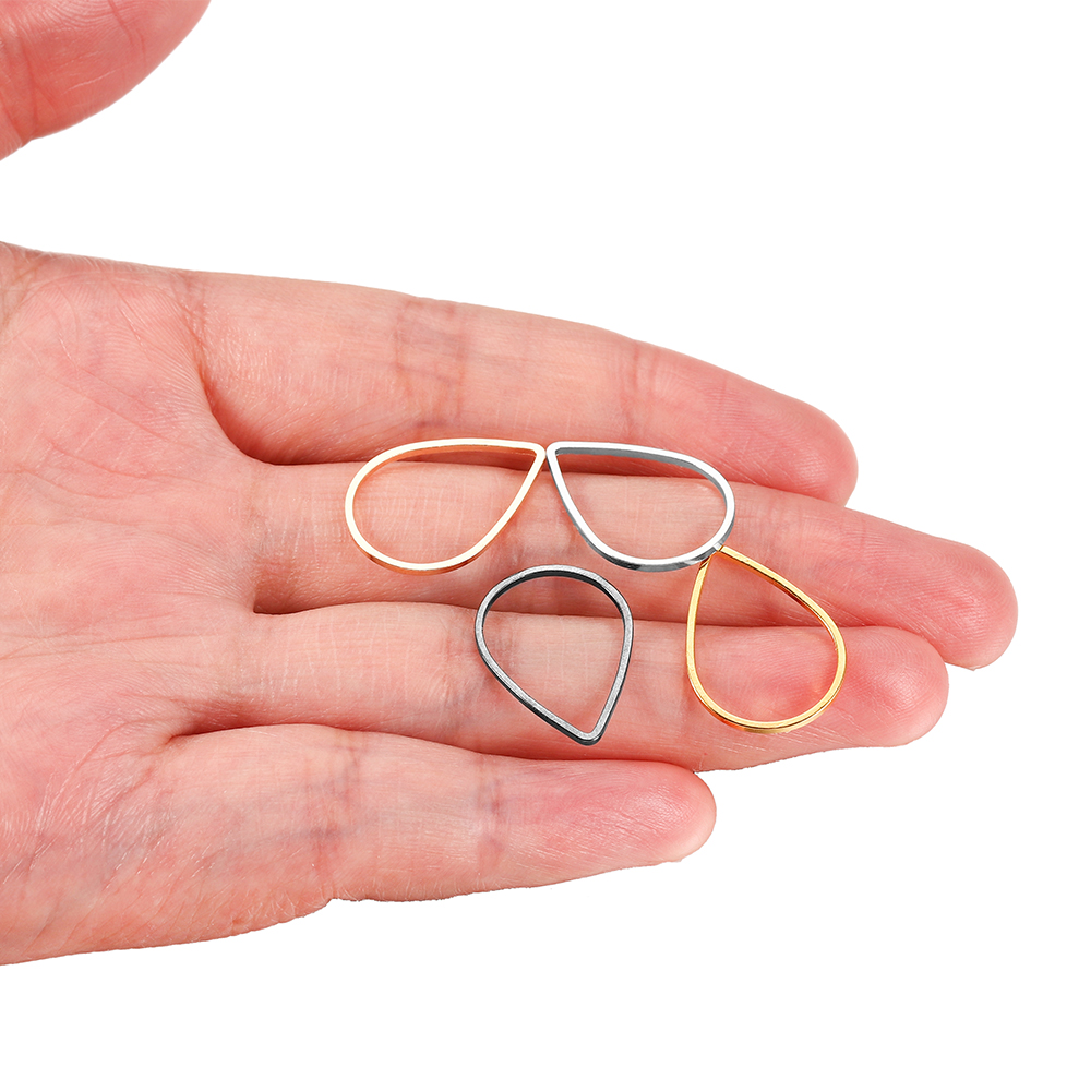 30Pcs/lot Teardrop Waterdrop M - Jump Ring Assorted ulasan dan harga